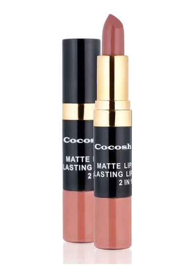 Cocosh She Ruj - Matte Smile Lipstick & Lipgloss 2 In 1 02 Latte 8681569700475 - 02latte Diğer