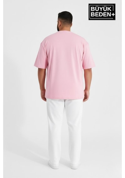 Superlife Erkek Büyük Beden Willamsburg Brooklyn Baskılı 3xl-6xl Bisiklet Yaka Tshırt Spr26bts510-16 Pembe Superlife Erkek Büyük Beden Willamsburg Brooklyn Baskılı 3xl-6xl Bisiklet Yaka Tshırt Spr26bts510-16 Pembe