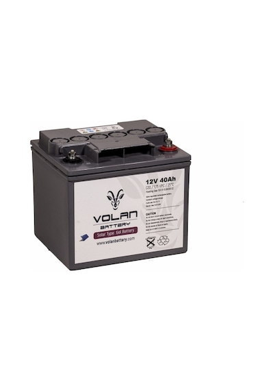 12 Volt 40 Amper Jel Akü Solar Güneş Enerjisi - Volan Akü / 325018657