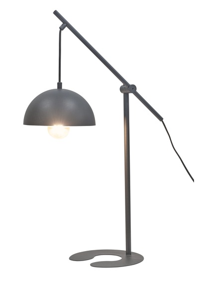 Antrasit/gri Boyalı Masa Lambası Plc-1215-m-gr