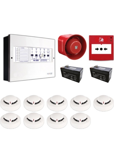Mavigard Maxlogic 9 Lu Konvansiyonel Yangın Alarm Seti
