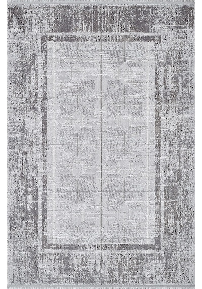 Royal Halı Nova Nq01C Gri Modern Desen Halı