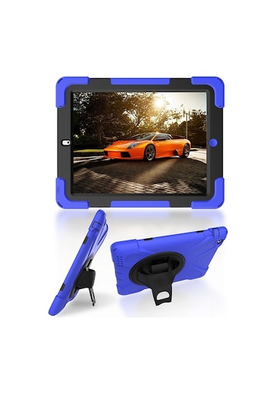 Apple Uyumlu iPad 2 3 4-Shockproof Katmanlı Standlı Zırh Kılıf (323355826)
