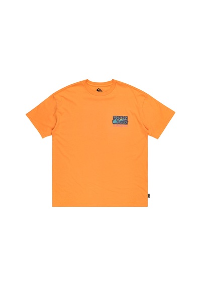 Quiksilver Spıncycless Tees Turuncu Erkek Kısa Kol T-shirt Turuncu