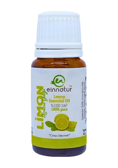 Einnatur Limon Uçucu Yağı %100 Saf Citrus Limonum Essential Oil 10 ML
