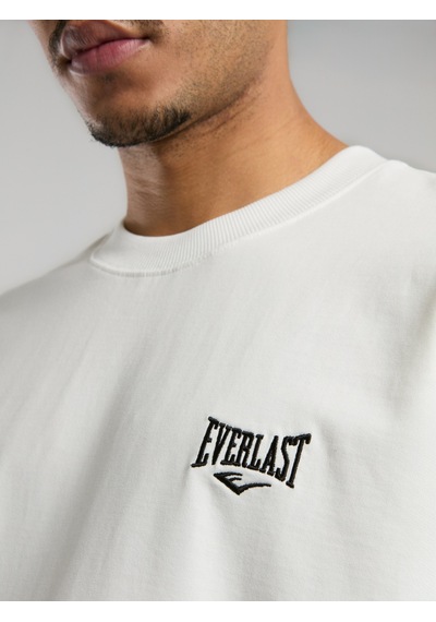 Everlast Ever Essentials Oversize Beyaz Erkek Tişört Beyaz