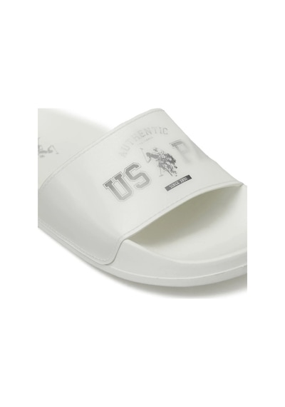 U.s. Polo Assn. 101984308 Arwen 5fx Beyaz Kadın Terlik Beyaz