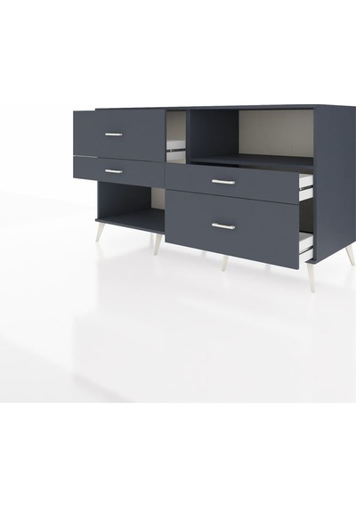 Kronos Konsol Tek Raflı 4 Çekmeceli 176x59x99 Antrasit-antrasit Antrasit-antrasit Kronos Konsol Tek Raflı 4 Çekmeceli 176x59x99 Antrasit-antrasit Antrasit-antrasit