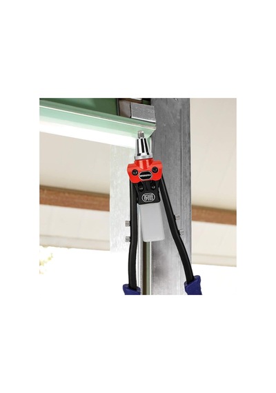 Workpro Wp225001 5 In 1 400mm Kollu Profesyonel Perçin Tabancası + 100 Adet Perçin