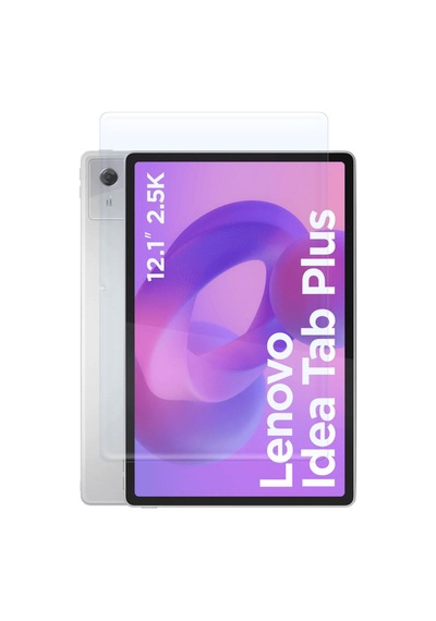 Lenovo Idea Tab Plus 12.1 İnç Uyumlu 9h Şeffaf Darbe Emici Kırılmaz Tablet Nano Ekran Koruyucu Şeffaf