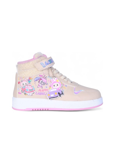 Prokids 4444 Bej Cırtlı Boğazlı Kız Çocuk Spor Ayakkabı Bej