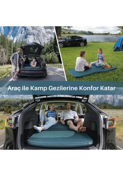 Kingcamp Camper Car 3d Duo Tesla Ve Suv Araçlara Uygun Şişme Mat Siyah