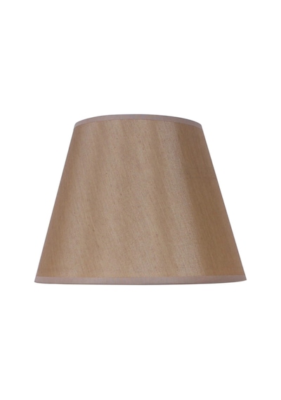 Kumaş Başlık Gold Burgulu Ayaklı Modern Abajur 55x25cm