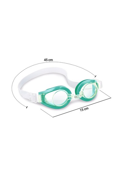Intex Yüzücü Gözlüğü 3 Renk Ig55602 Mavi