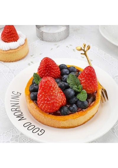 Narkalıp Yuvarlak Delikli Tart Kalıbı En 20cm Narkalıp Yuvarlak Delikli Tart Kalıbı En 20cm