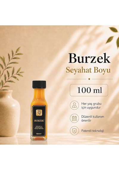 ZB SAĞLIKLI YAŞAM Burzek - Kurkumin Ve Bentonit Kili Içeren Takviye Edici Gıda - 100 Ml