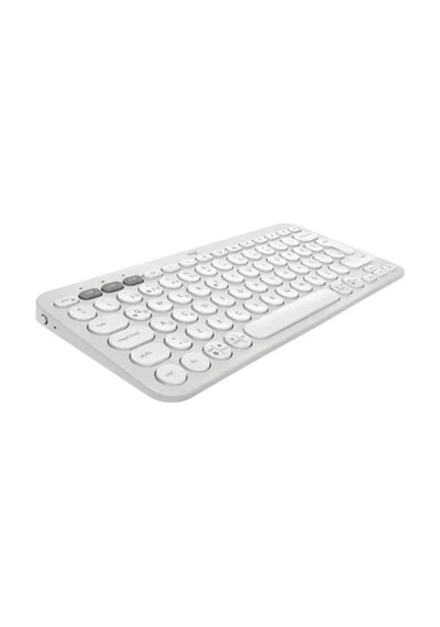 Logıtech K380s Pebble Keys 2 Çoklu Cihaz Özellikli Bluetooth Türkçe Q Klavye Beyaz 920-011860