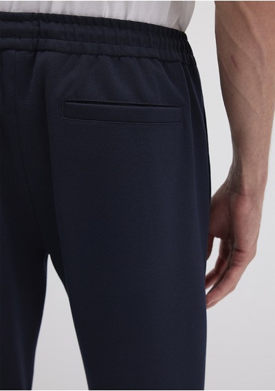 Mavi - Lacivert Örme Pantolon 0010513-86415 Lacivert
