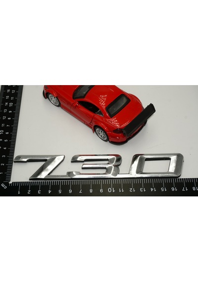 Bmw 730 Bagaj Krom ABS 3M 3D Yazı Logo