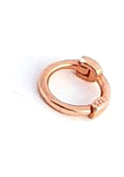 925ayar Gümüş Rose Tragus Halka Piercing Altın