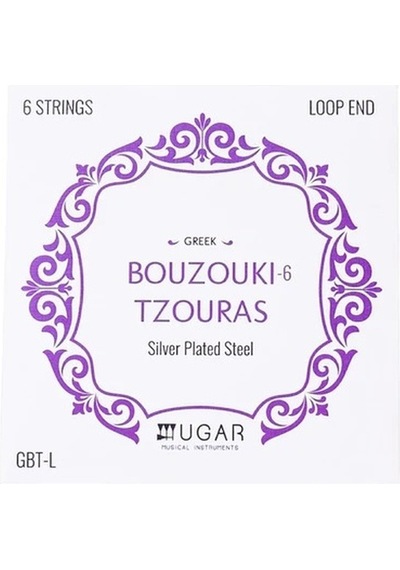 Ugar Gbt-l Yunan Buzuki Teli 6 Telli Silver Plated Steel