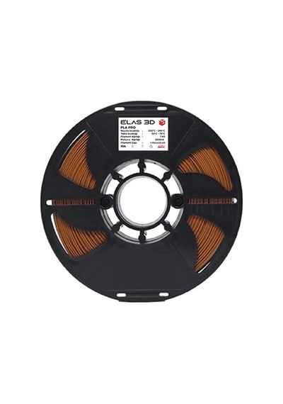 Elas 3d Kahverengi Pla Pro 1kg Filament