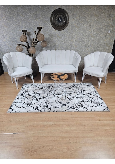 Zafir Beyaz Boyalı Tel Ayak Papatya Çay Seti Koltuk Takımı , Balkon, Salon, Ofis, Cafe Koltuk Takımı Krem Zafir Beyaz Boyalı Tel Ayak Papatya Çay Seti Koltuk Takımı , Balkon, Salon, Ofis, Cafe Koltuk Takımı Krem