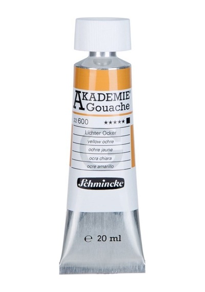 Schmincke Akademie Guaj Boya 20 ML 600 Yellow Ochre