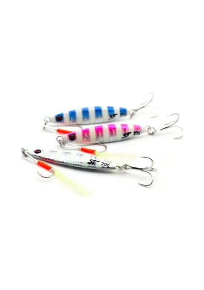 Shufa Psycho Sprat Jig Turkish Zebra Mix 3 Adet 14 Gr