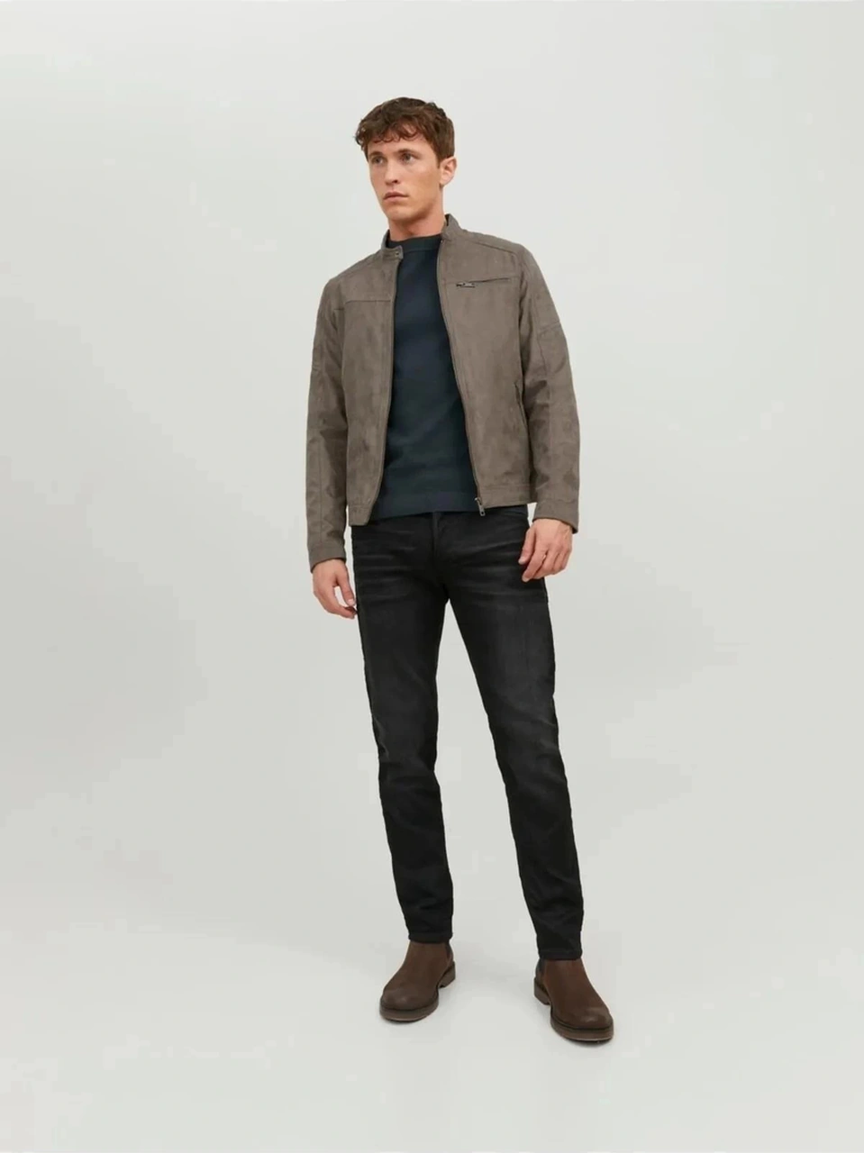 Jack & Jones Jack&jones 12147218 Erkek Mont - Toprak Toprak