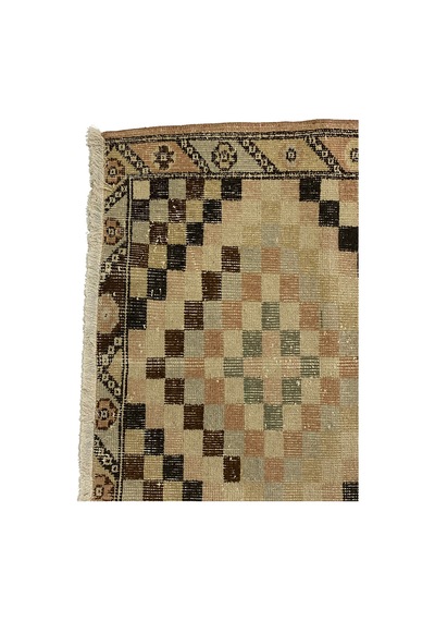 Bohem Stil Vintage Halı Özel Tasarım Renkli Anadolu Koleksiyonu Çok Renkli