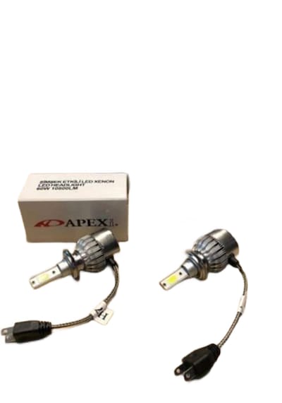 Apexi H11 Xenon Şimşek Etkili 10800lm 6000K Yüksek Aydınlatma Led