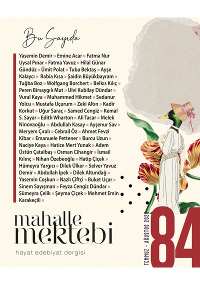 Mahalle Mektebi Dergi 84.sayı Temmuz-ağustos 2025