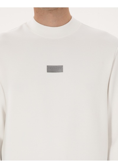 Pierre Cardin Erkek Beyaz Sweatshirt 50316633-vr013 Beyaz