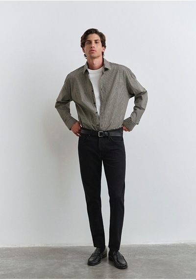Mavi Mılan Classic Denim Yıkamalı Siyah Siyah Erkek Kot Pantolon M0081090642