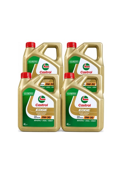 Castrol Edge 0W-30 Motor Yağı 4 X 4 L