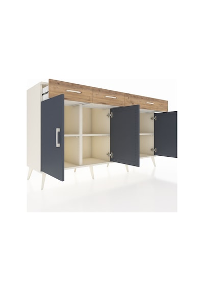 Kronos Konsol 4 Raflı 3 Çekmeceli 4 Kapaklı 176x59x99 Aytaşı-antr Aytaşı-antrasit/çam Kronos Konsol 4 Raflı 3 Çekmeceli 4 Kapaklı 176x59x99 Aytaşı-antr Aytaşı-antrasit/çam