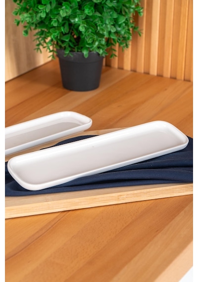 Acar Pure Royal Dikdörtgen Kayık Tabak - 30 Cm