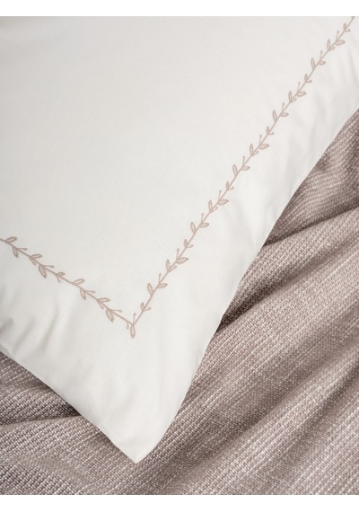 Cotton Box Embrova Şönil Çift Kişilik Yatak Örtüsü/pike Takımı Loom Bej Bej