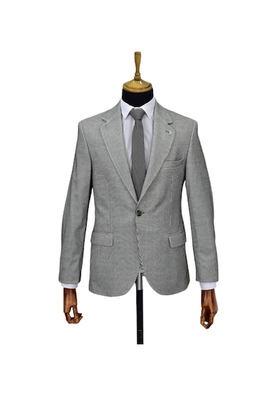 Erkek Tek Spor Ceket Çift Yırtmaçlı Bgl-st03982 Haki