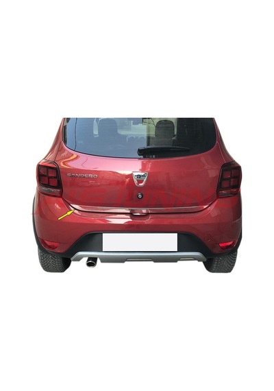 Dacia Sandero Krom Bagaj Alt Çıta Formlu 2013-2020 Arası Paslanm N11.909