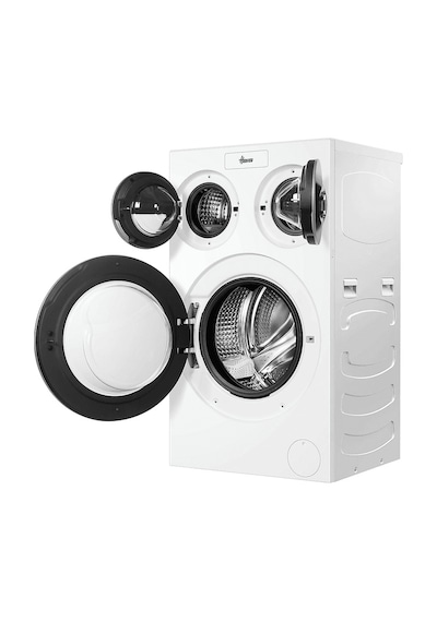 Hoover HMQD 410CBL9-17 Multiwash 1400 Devir 10 Kg +1 Kg +1 Kg 1400 Devir 3 Tamburlu Çamaşır Makinesi Beyaz
