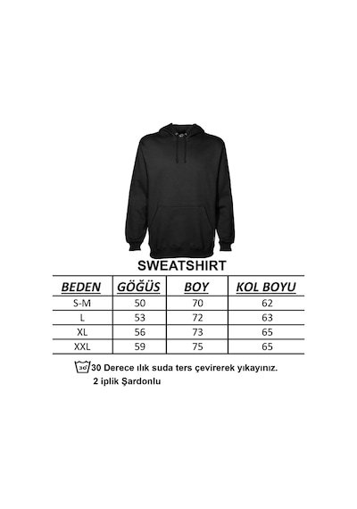 Medinenur Brooklyn Baskılı Unisex Kapüşonlu Sweatshirt Bej