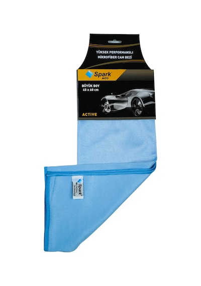 2 Adet Spark Active Mikrofiber Oto Temizlik Ve Cam Silme & Kurulama Bezi 40x60 Cm.