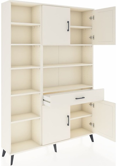 Arges Dolap 10 Raflı Tek Çekmeceli 4 Kapaklı 132x30x195 Aytaşı-aytaşı/aytaşı Aytası/aytası Arges Dolap 10 Raflı Tek Çekmeceli 4 Kapaklı 132x30x195 Aytaşı-aytaşı/aytaşı Aytası/aytası