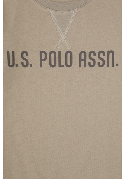 U.S. Polo Assn. Erkek Çocuk Açık Haki Bisiklet Yaka Sweatshirt 50314939-VR183 U.S. Polo Assn. Erkek Çocuk Açık Haki Bisiklet Yaka Sweatshirt 50314939-VR183