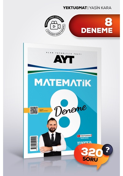 Ayt Matematik 8 Deneme Yektugmat Yasin Kara Tamamı Video Çözümlü