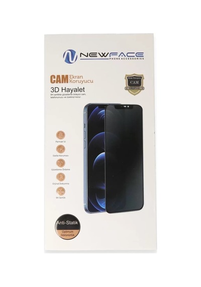 Mey İthalat Samsung Galaxy Uyumlu  S26 Plus 3d Antistatik Hayalet Cam Ekran Koruyucu - Siyah