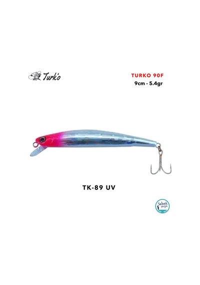 Turko 90mm 5.4gr Maket Balık TK-89 UV