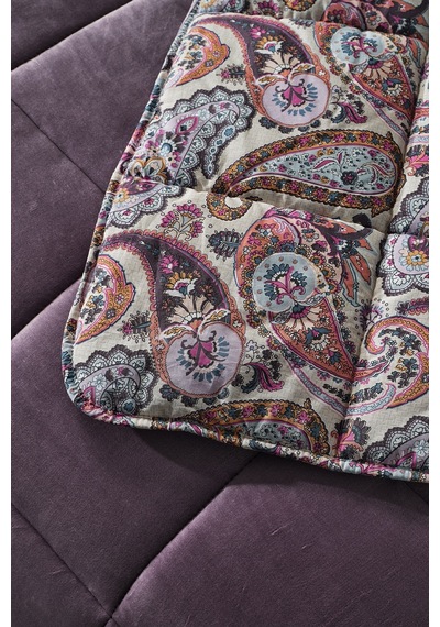 Serra Next Comforter Set Tek Kişilik Mor